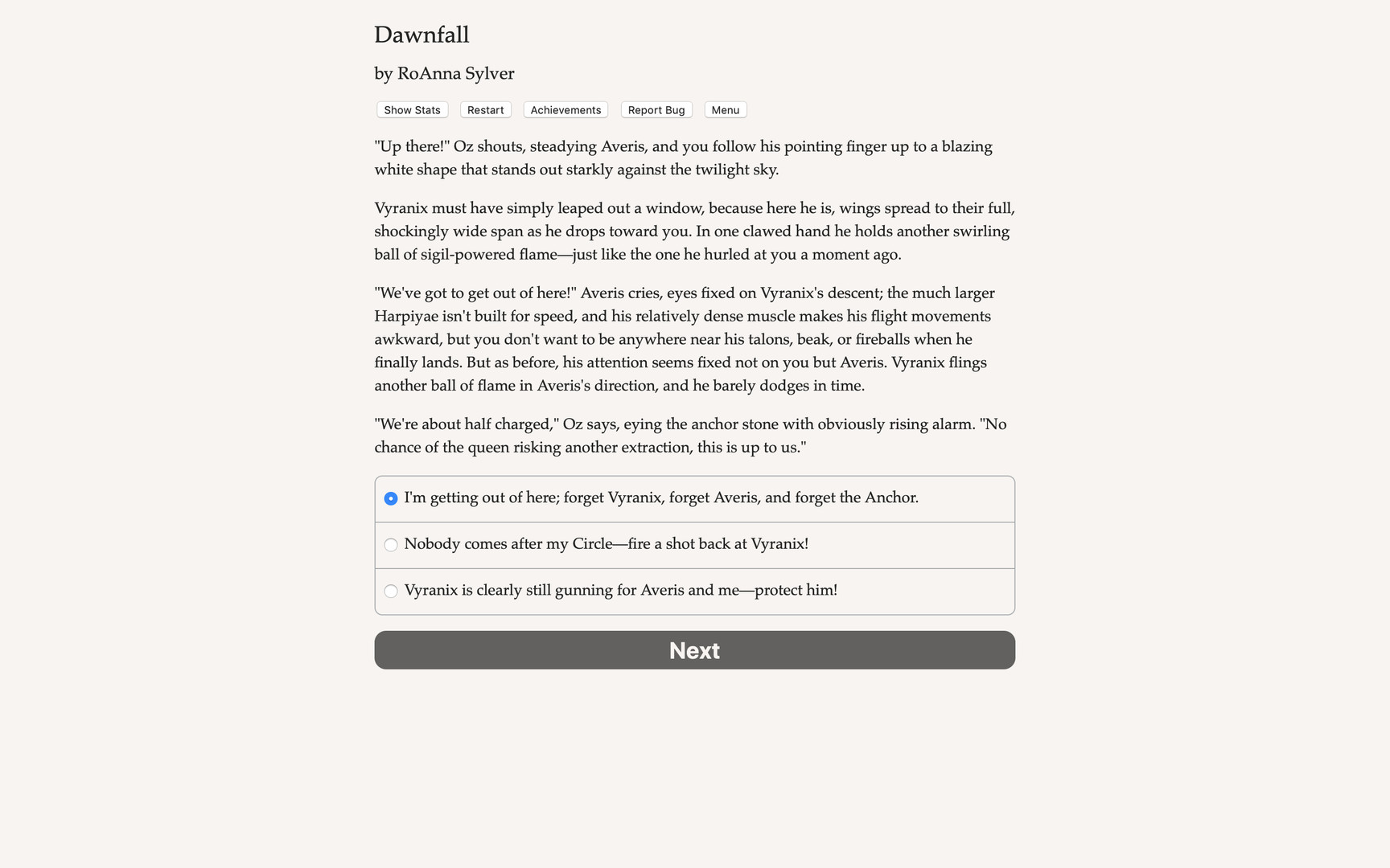 Dawnfall screenshot 1