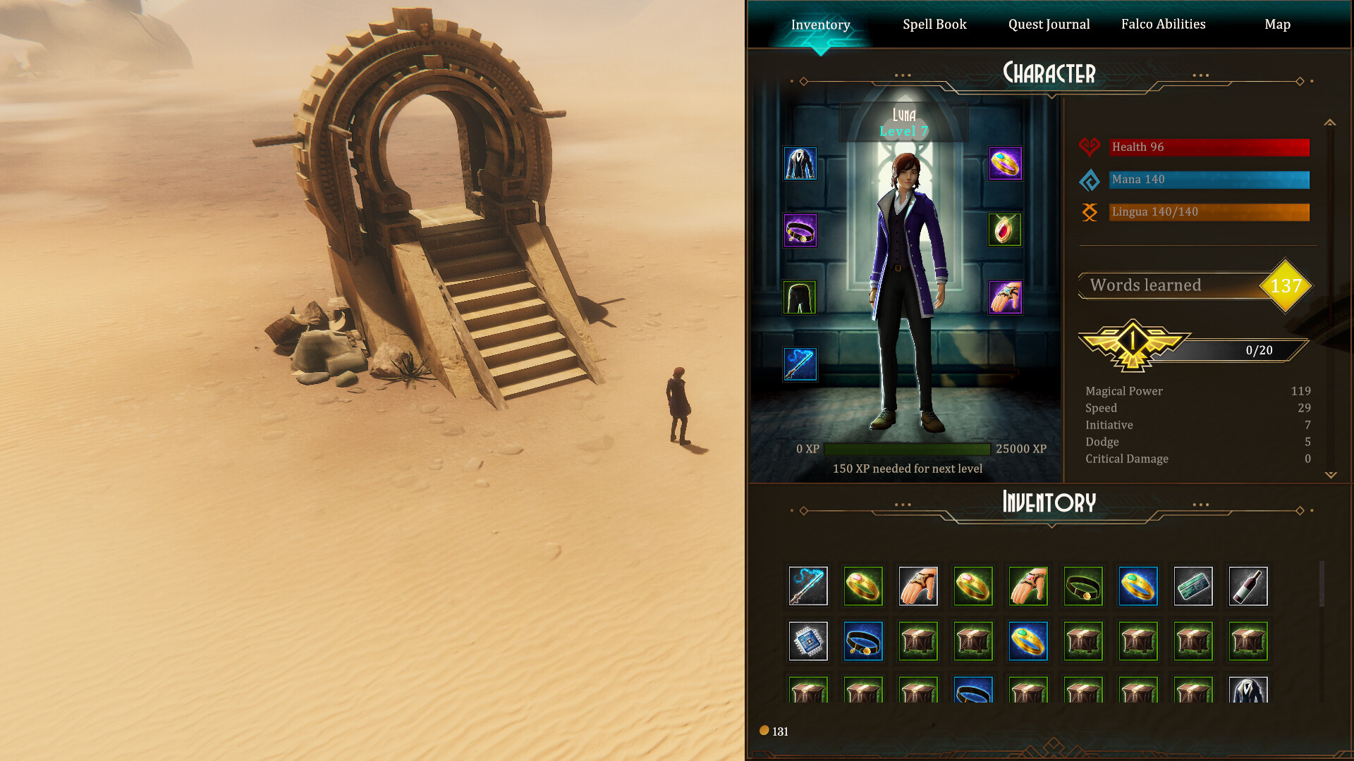 Terra Alia: The Language Discovery RPG screenshot 4