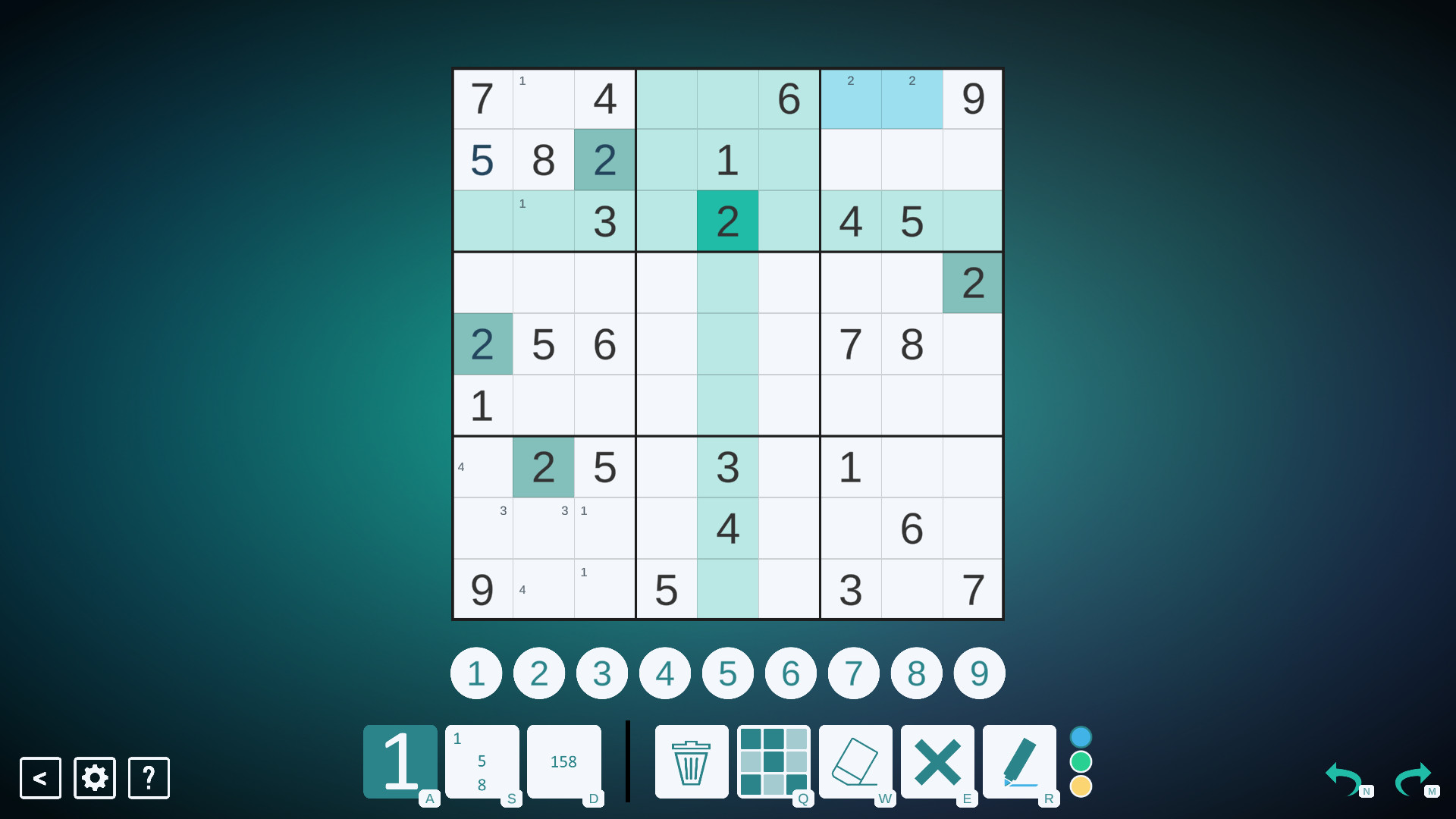 Classic Sudoku screenshot 1
