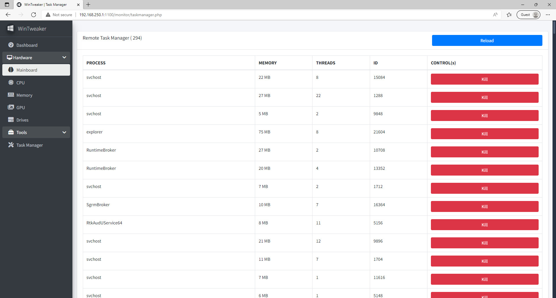 WinTweaker screenshot 17