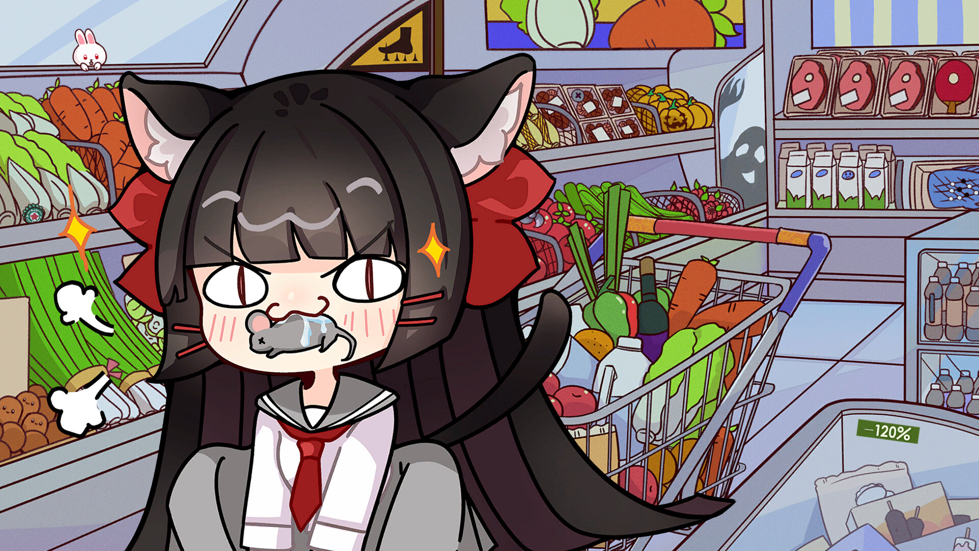 混世萌王喵霸霸 Cute Chaos Demon Nyanbaba screenshot 1