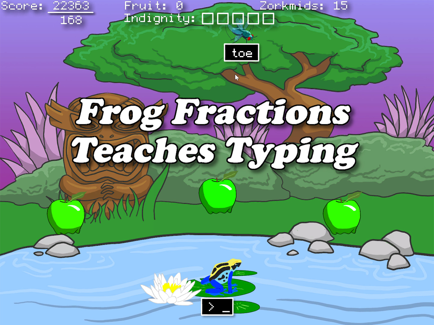Frog Fractions: Game of the Decade Edition screenshot 4