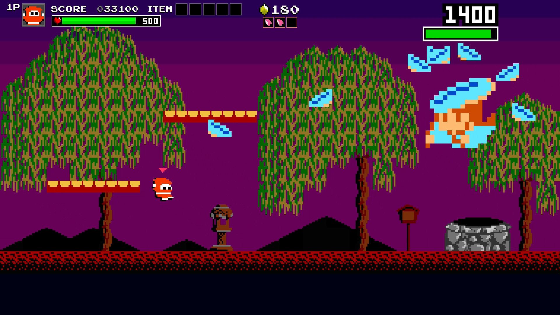 Ninja JaJaMaru: The Great Yokai Battle + Hell screenshot 2