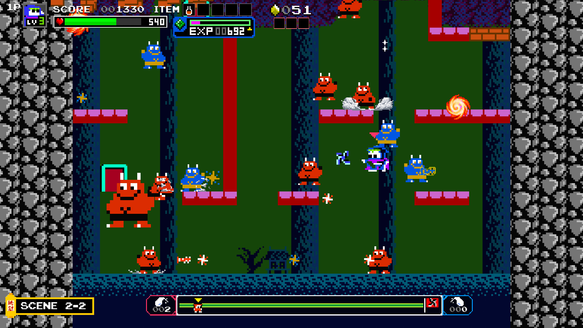 Ninja JaJaMaru: The Great Yokai Battle + Hell screenshot 7