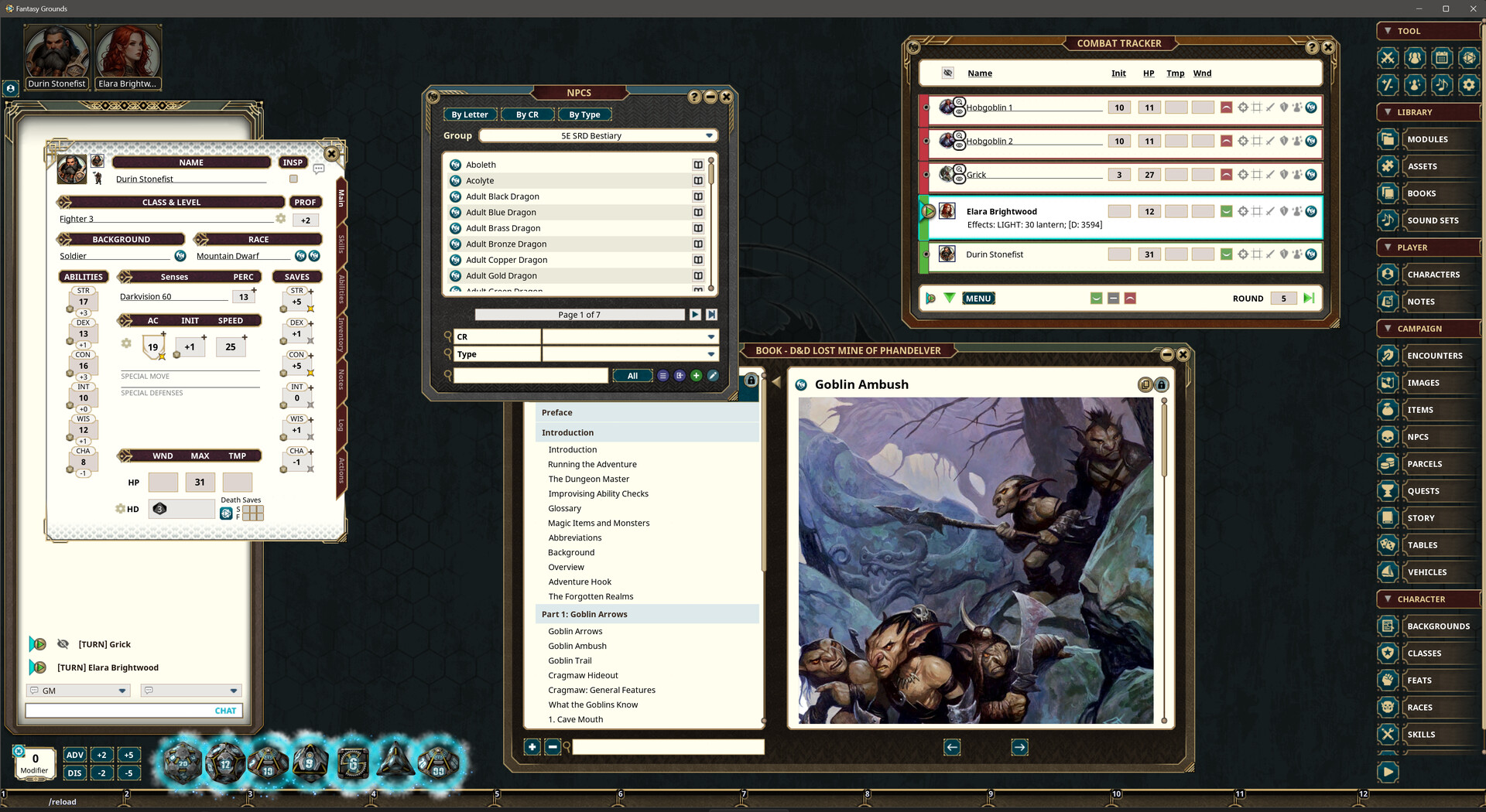 Fantasy Grounds VTT screenshot 1