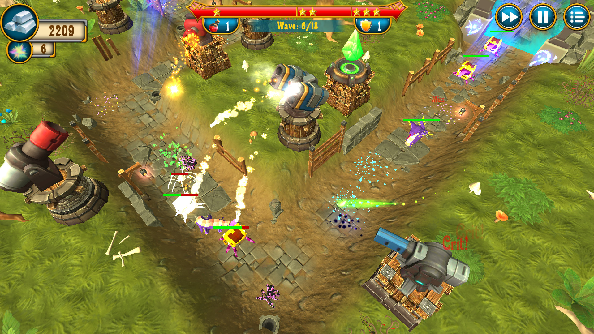 Fantasy Realm TD screenshot 1