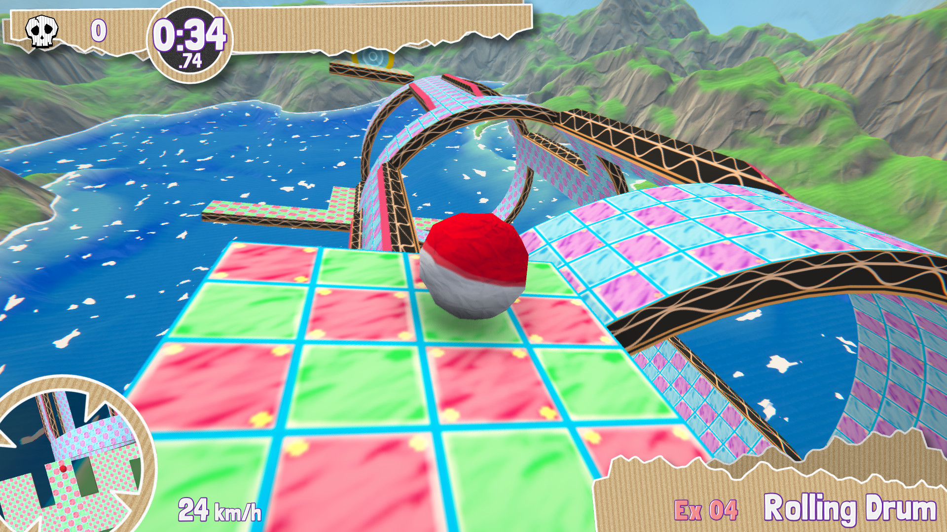 Paperball screenshot 1
