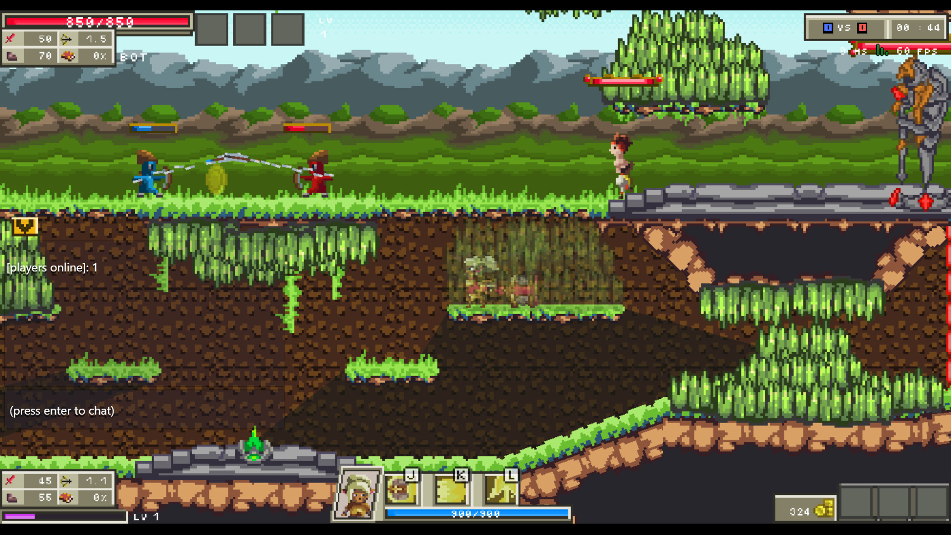 League of Pixels - 2D MOBA screenshot 5