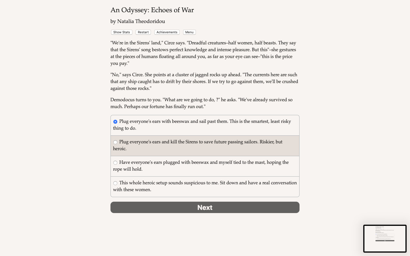 An Odyssey: Echoes of War screenshot 5
