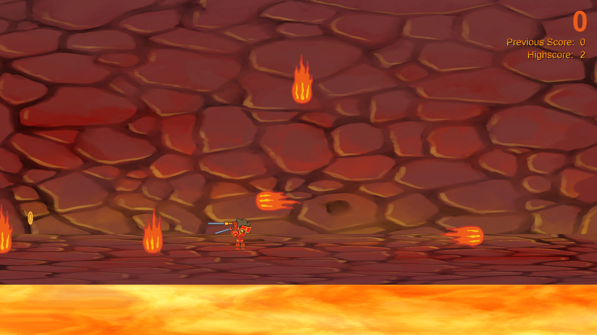 PyroNinja: Fire Dodge screenshot 2