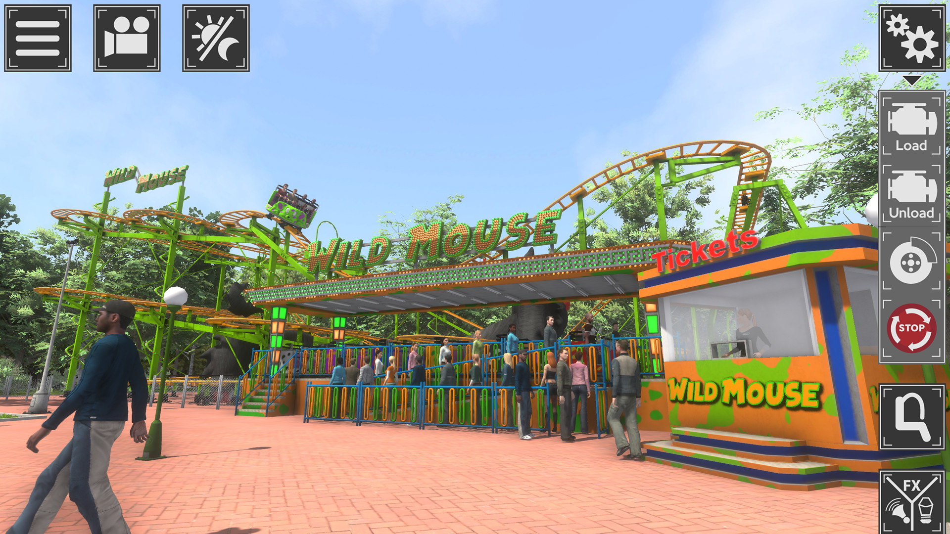 Theme Park Simulator: Rollercoaster Paradise screenshot 3