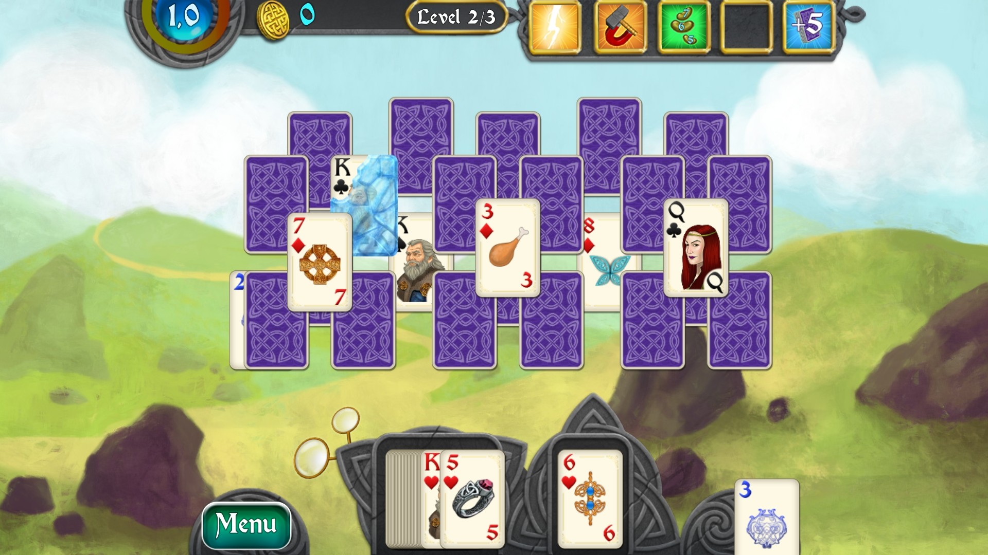 Nordic Storm Solitaire screenshot 3