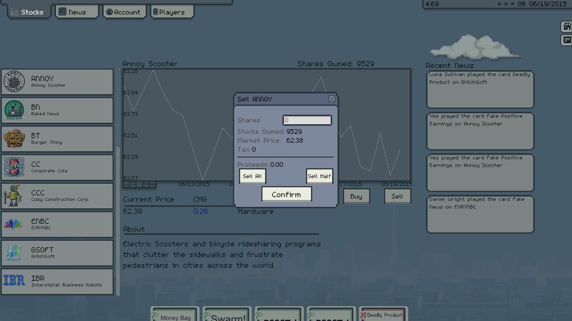 Project Stocks screenshot 2