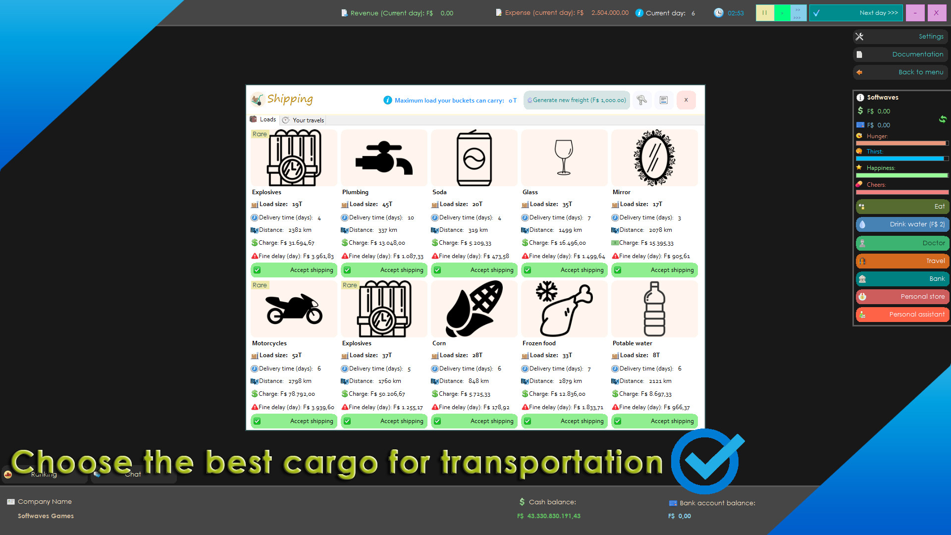Freight Simulator screenshot 1