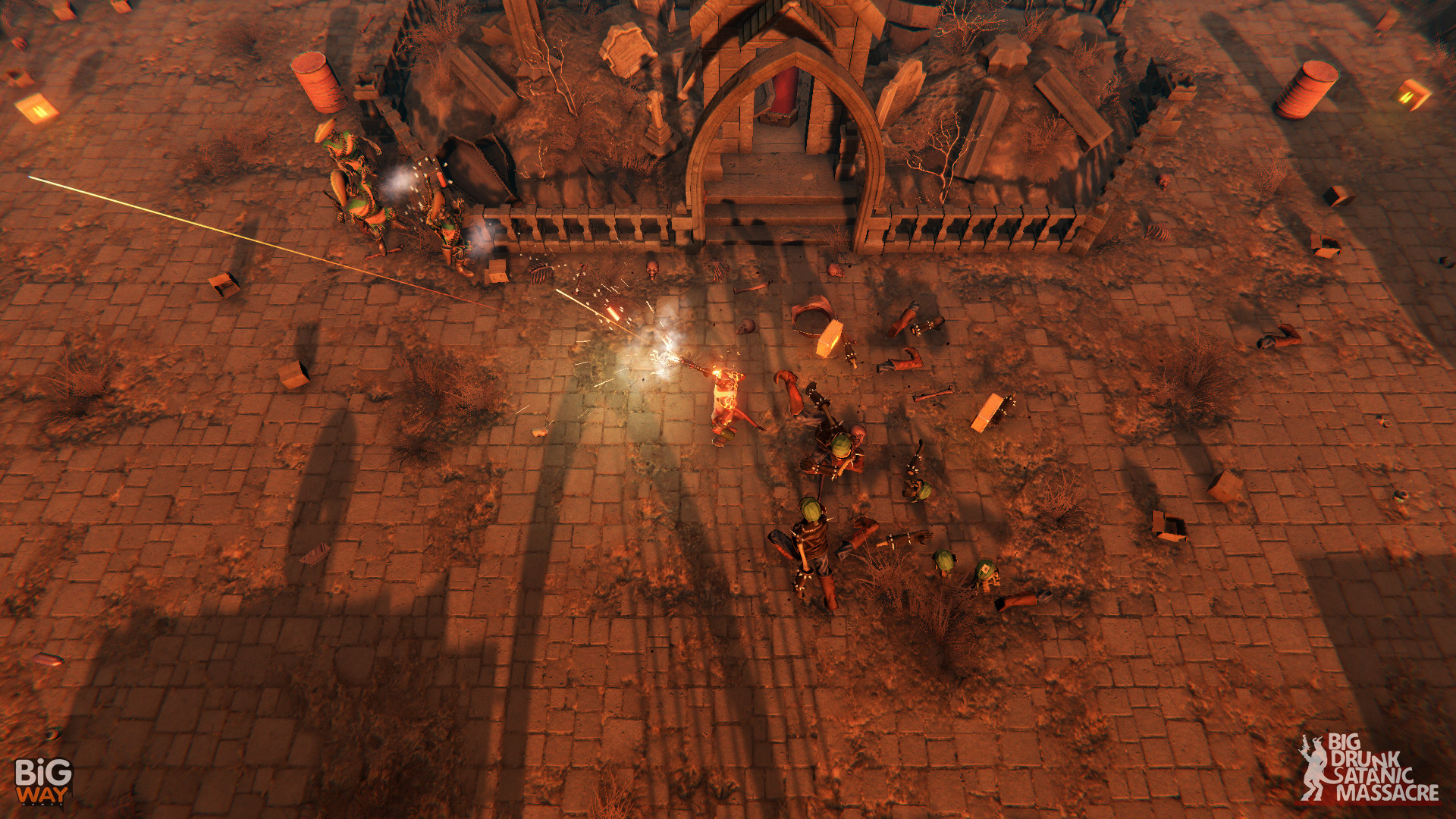 BDSM: Big Drunk Satanic Massacre Demo screenshot 11