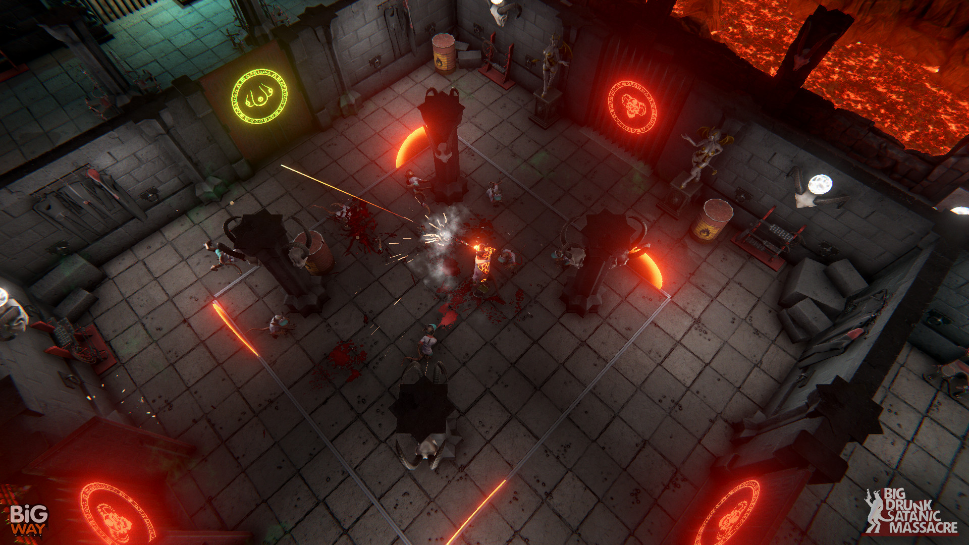 BDSM: Big Drunk Satanic Massacre Demo screenshot 5