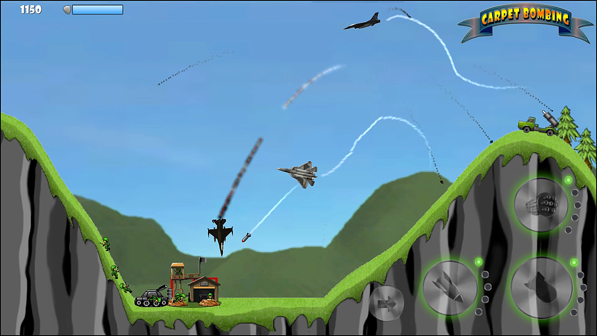 Carpet Bombing screenshot 1