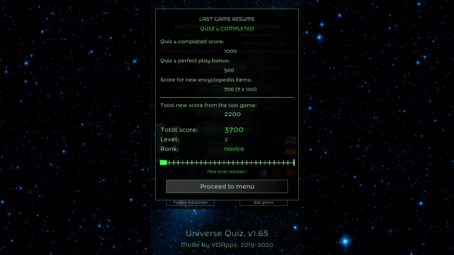 Universe Quiz screenshot 5