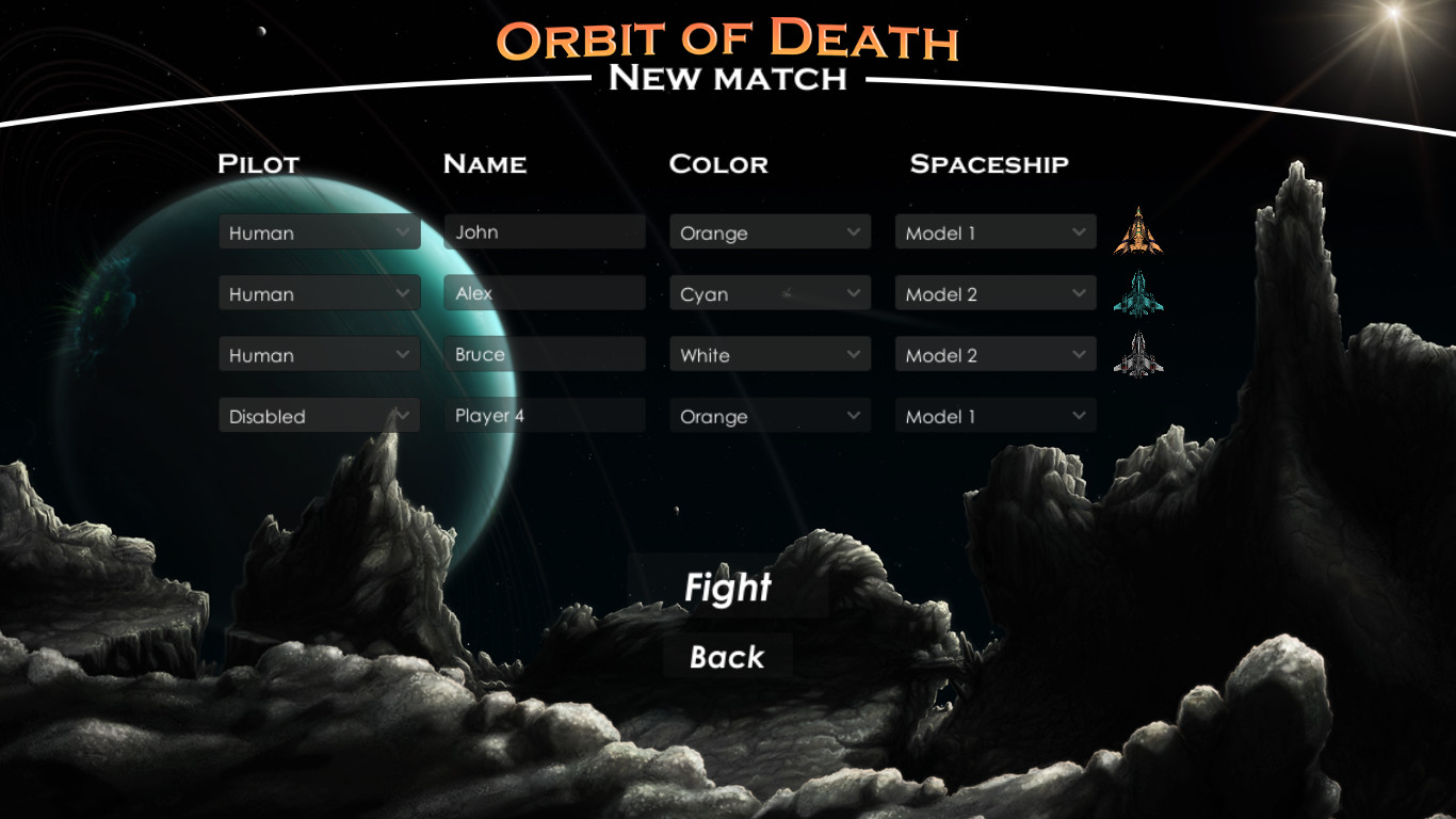 Orbit of Death screenshot 1