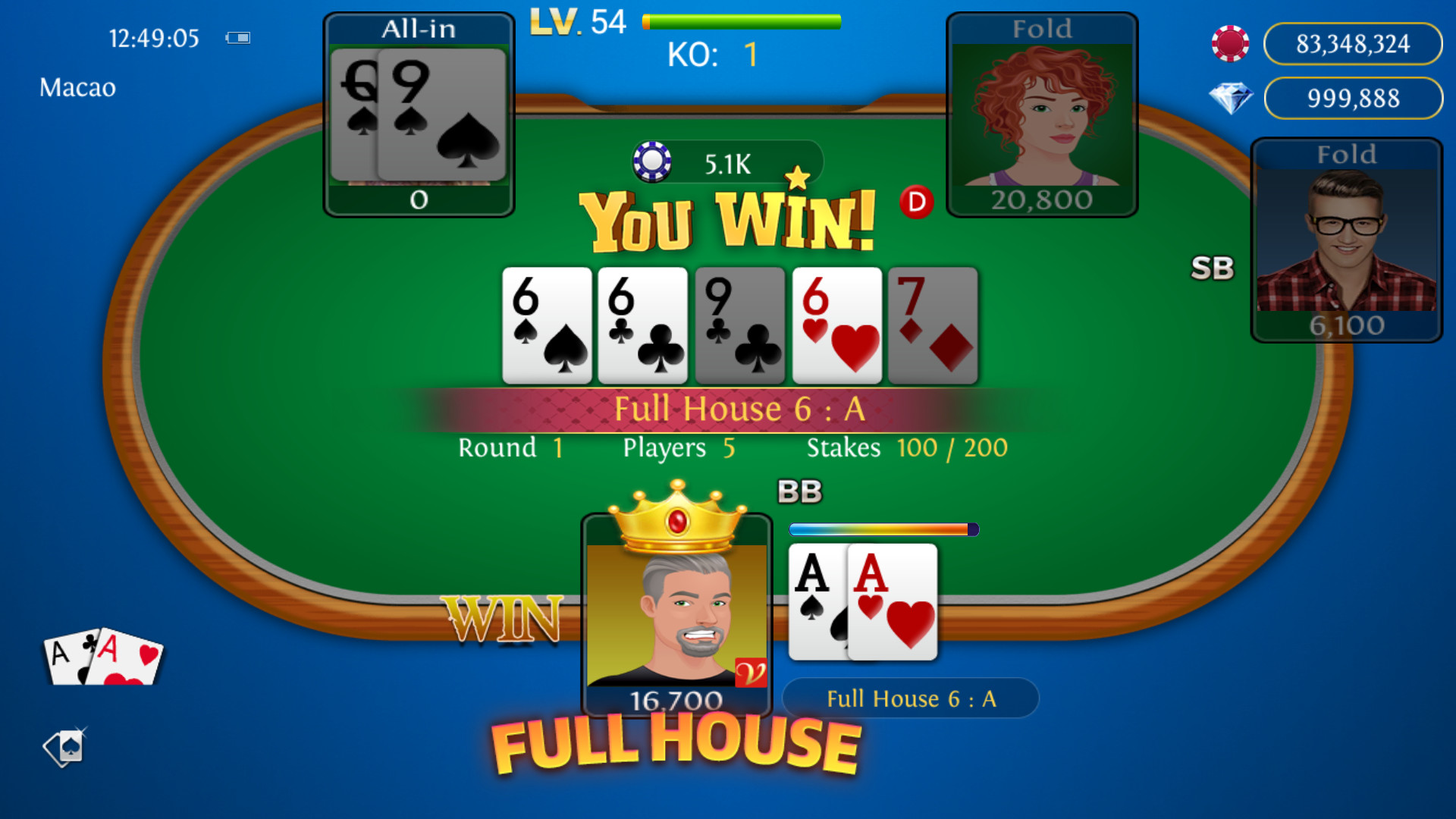 Texas Holdem Poker: Solo King screenshot 23
