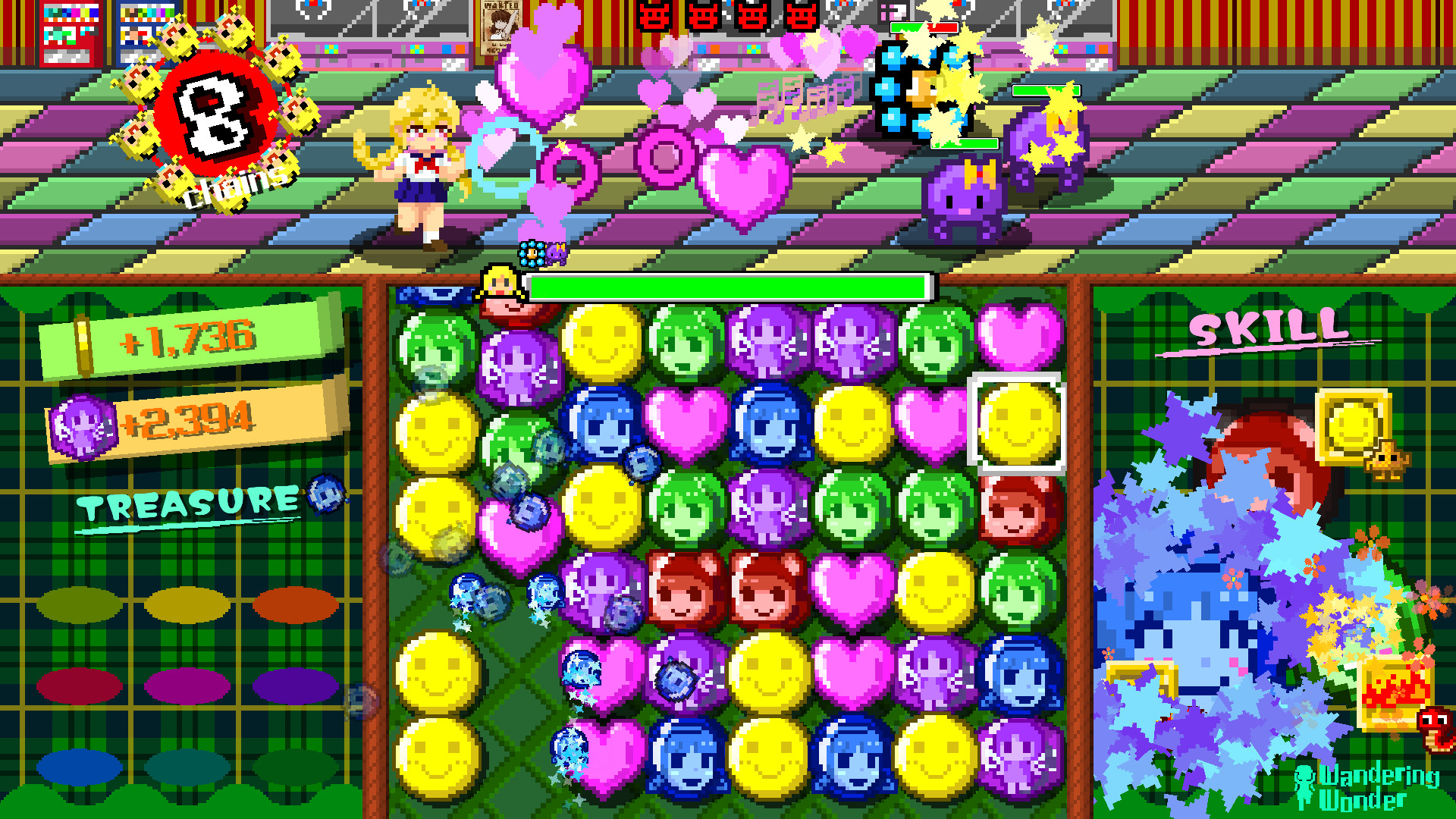 Puzzle Battler! Mirai screenshot 1
