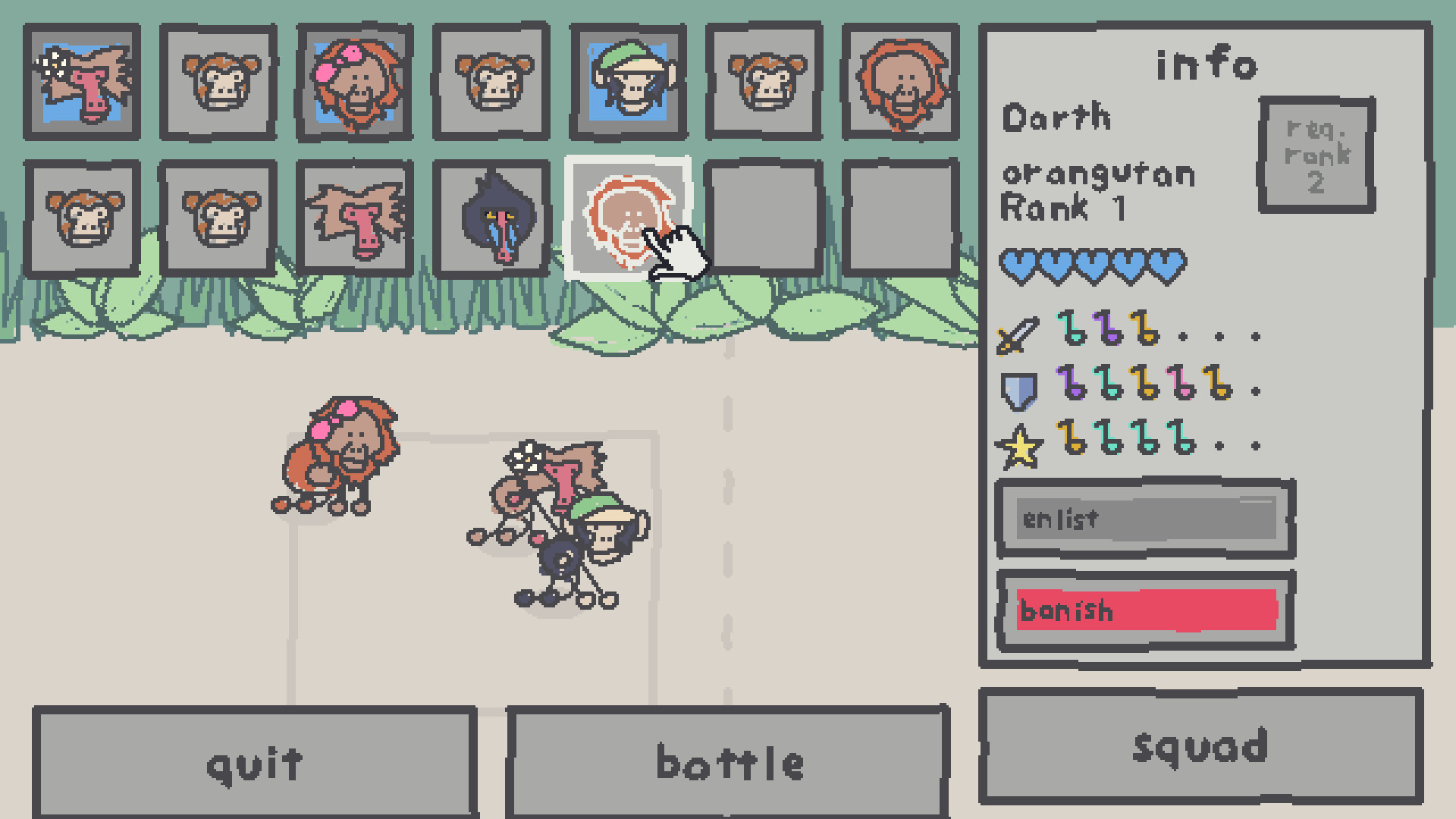 Bandapes screenshot 1