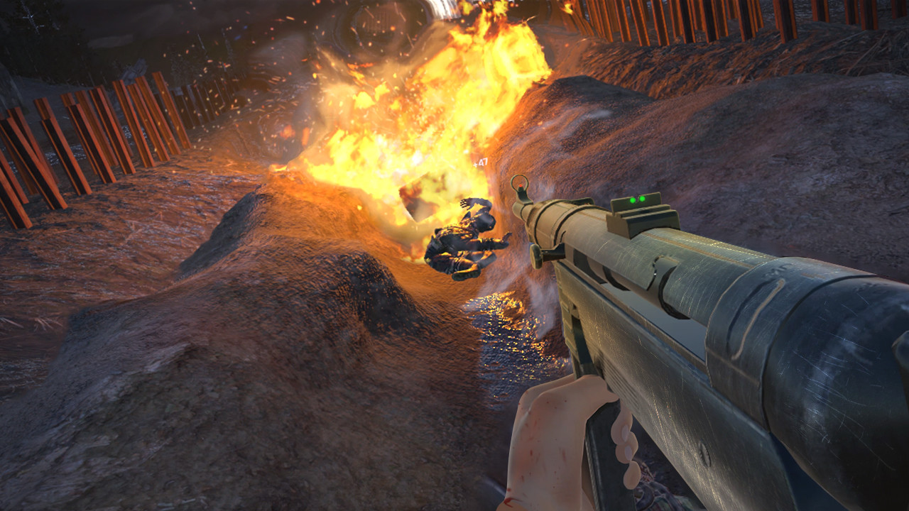 World War 2 Zombie Attack VR Coronavirus Simulator screenshot 2