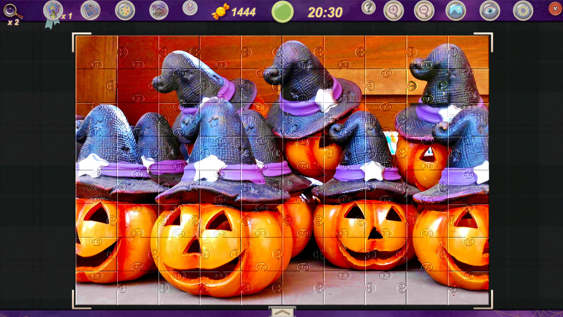 Sweet Holiday Jigsaws: Halloween Night screenshot 12
