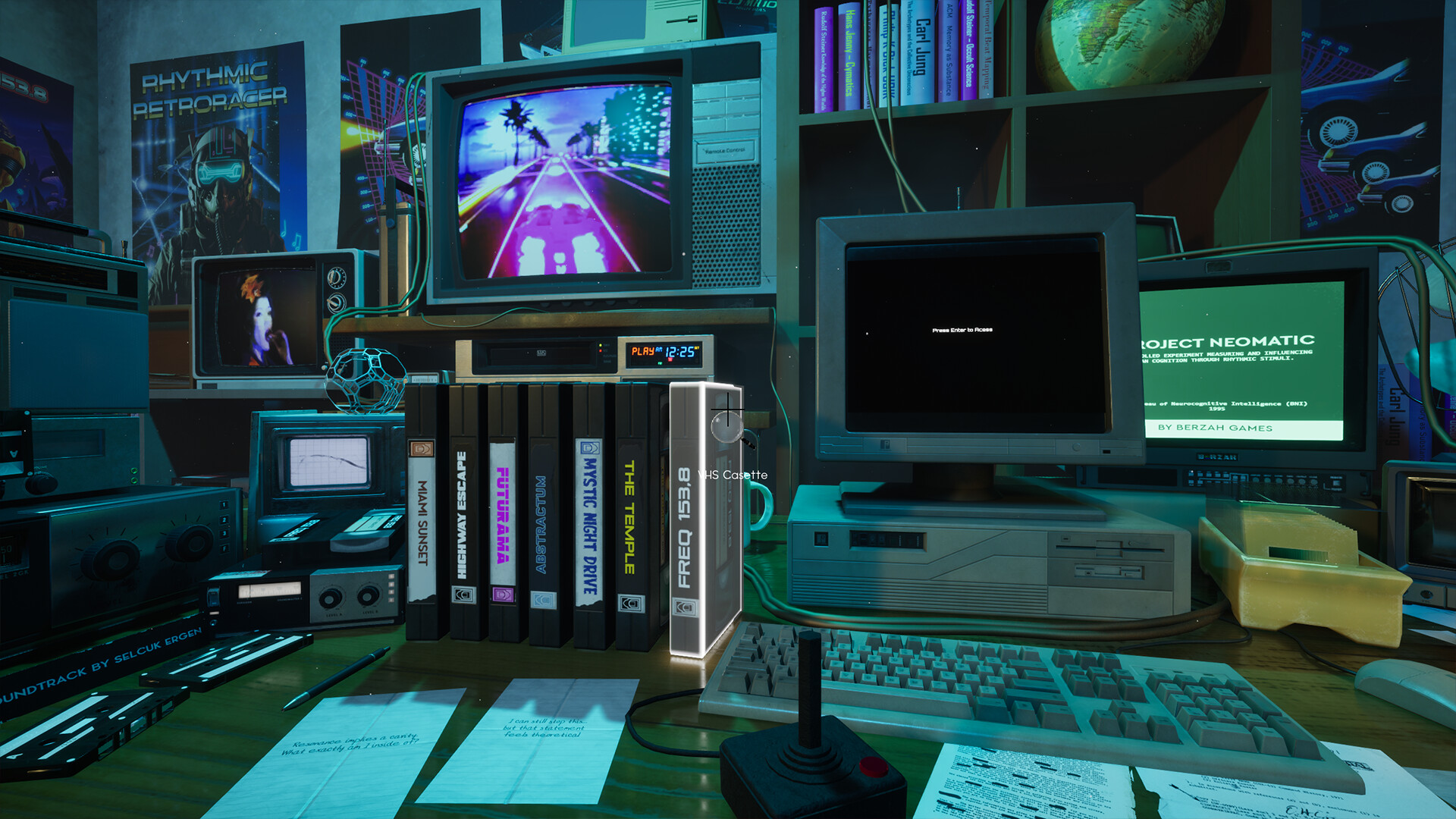 Rhythmic Retro Racer screenshot 1