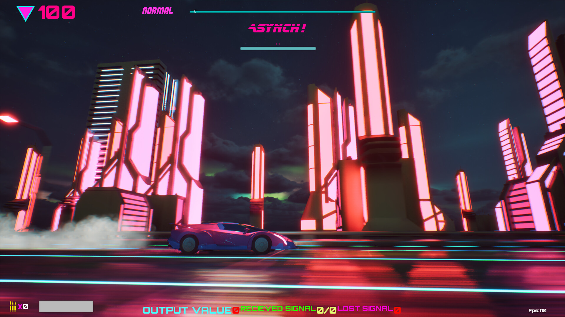Rhythmic Retro Racer screenshot 3