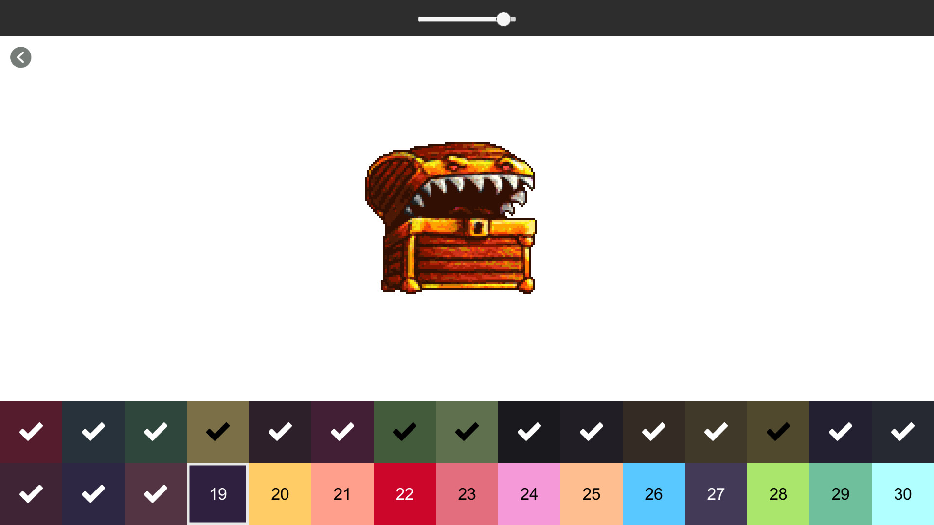 RETRO-PIXEL COLOR PALETTE: Color by Number screenshot 17