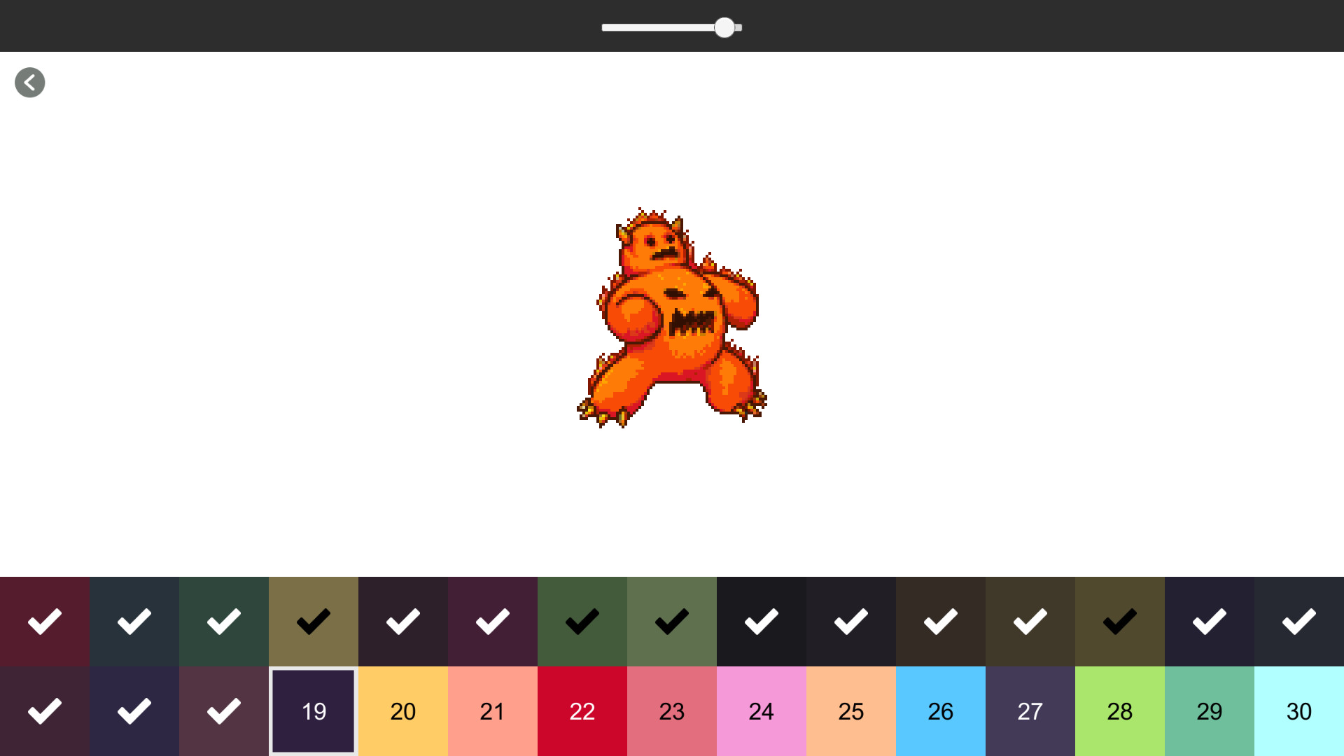 RETRO-PIXEL COLOR PALETTE: Color by Number screenshot 8