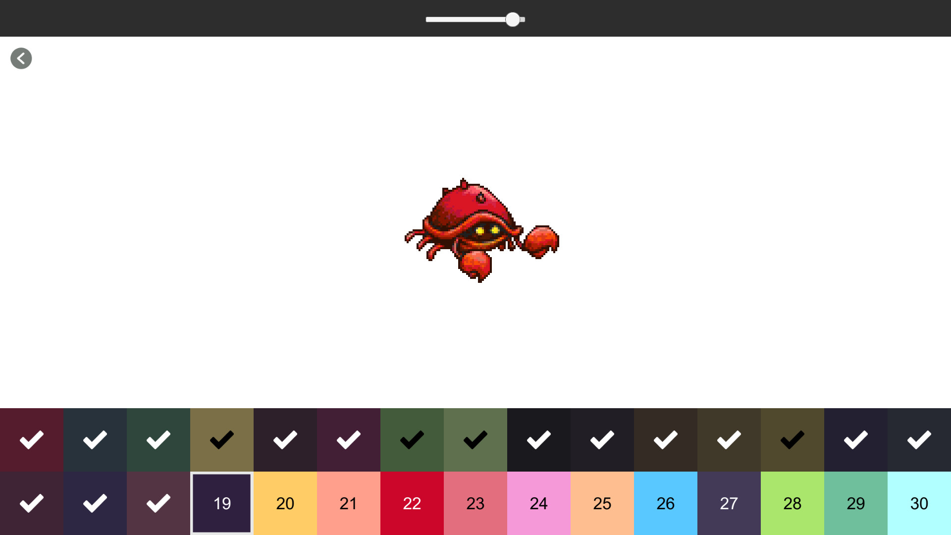 RETRO-PIXEL COLOR PALETTE: Color by Number screenshot 6