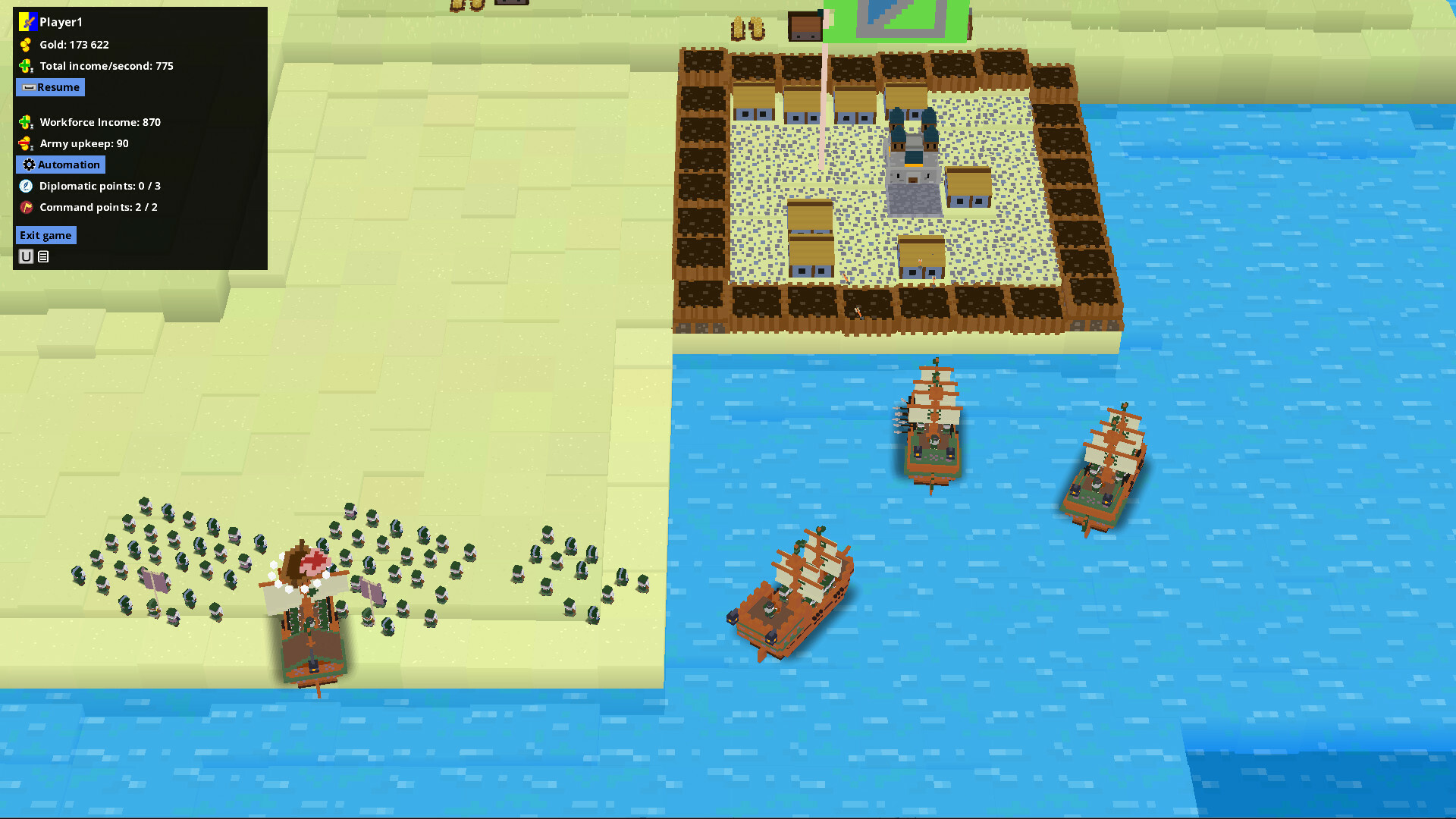 DSS war party screenshot 13