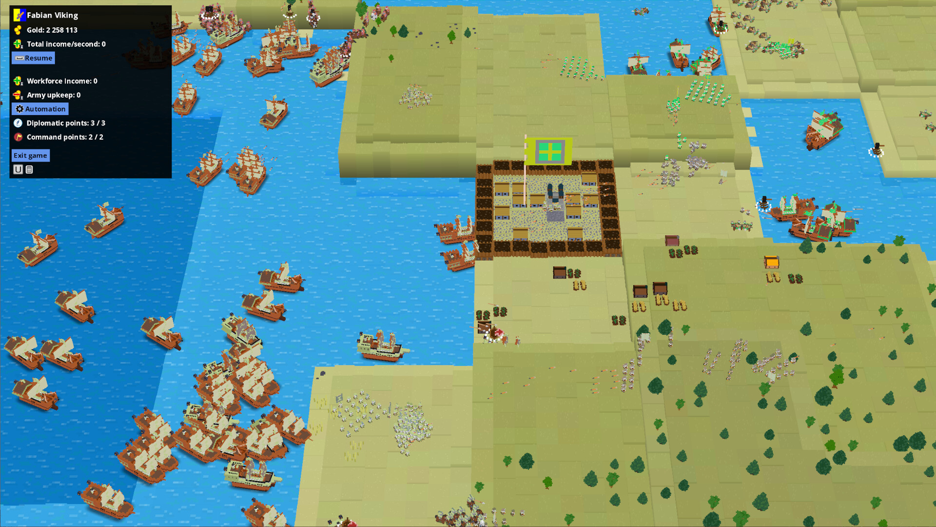 DSS war party screenshot 5