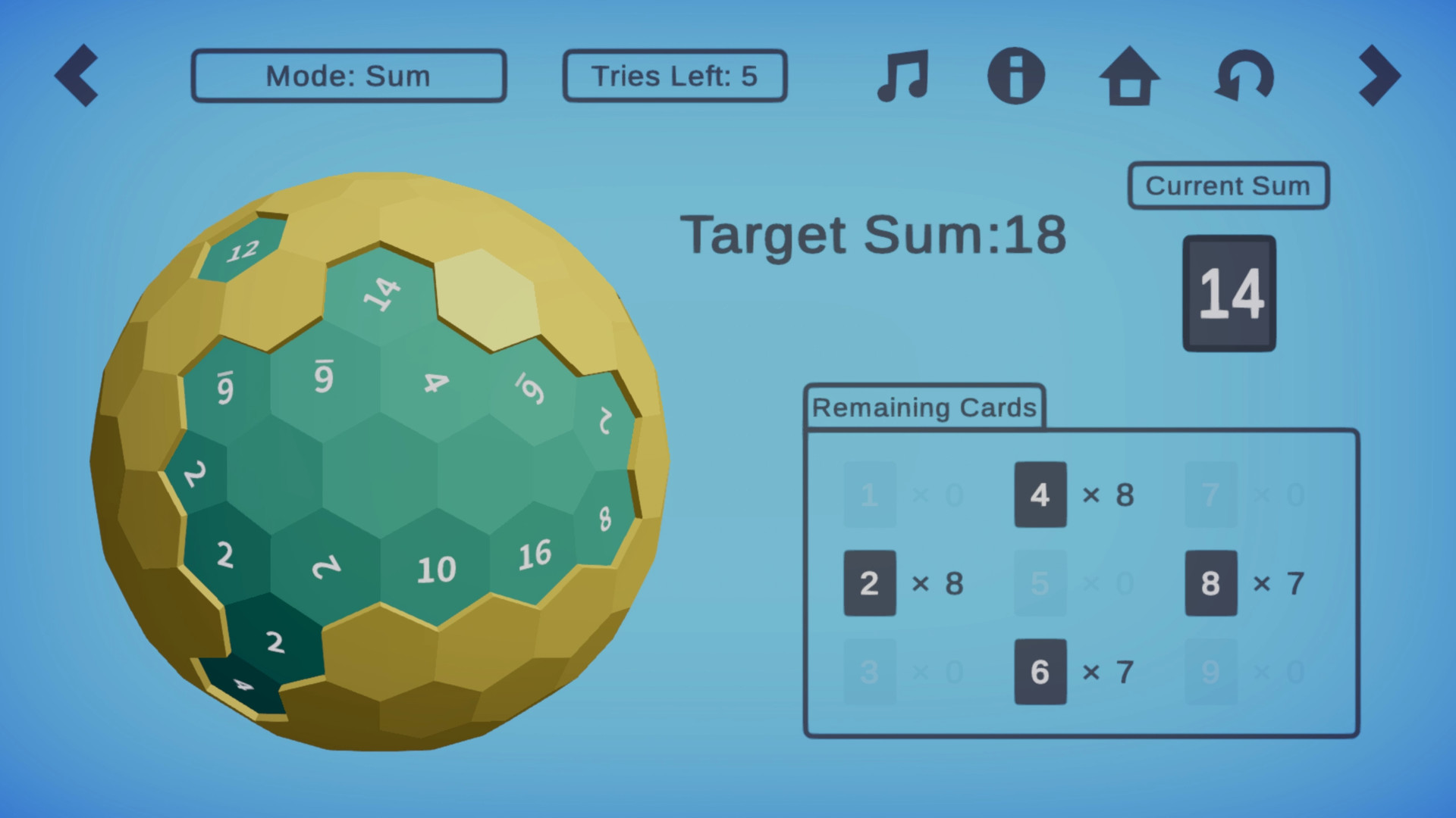 Cardsweeper screenshot 5