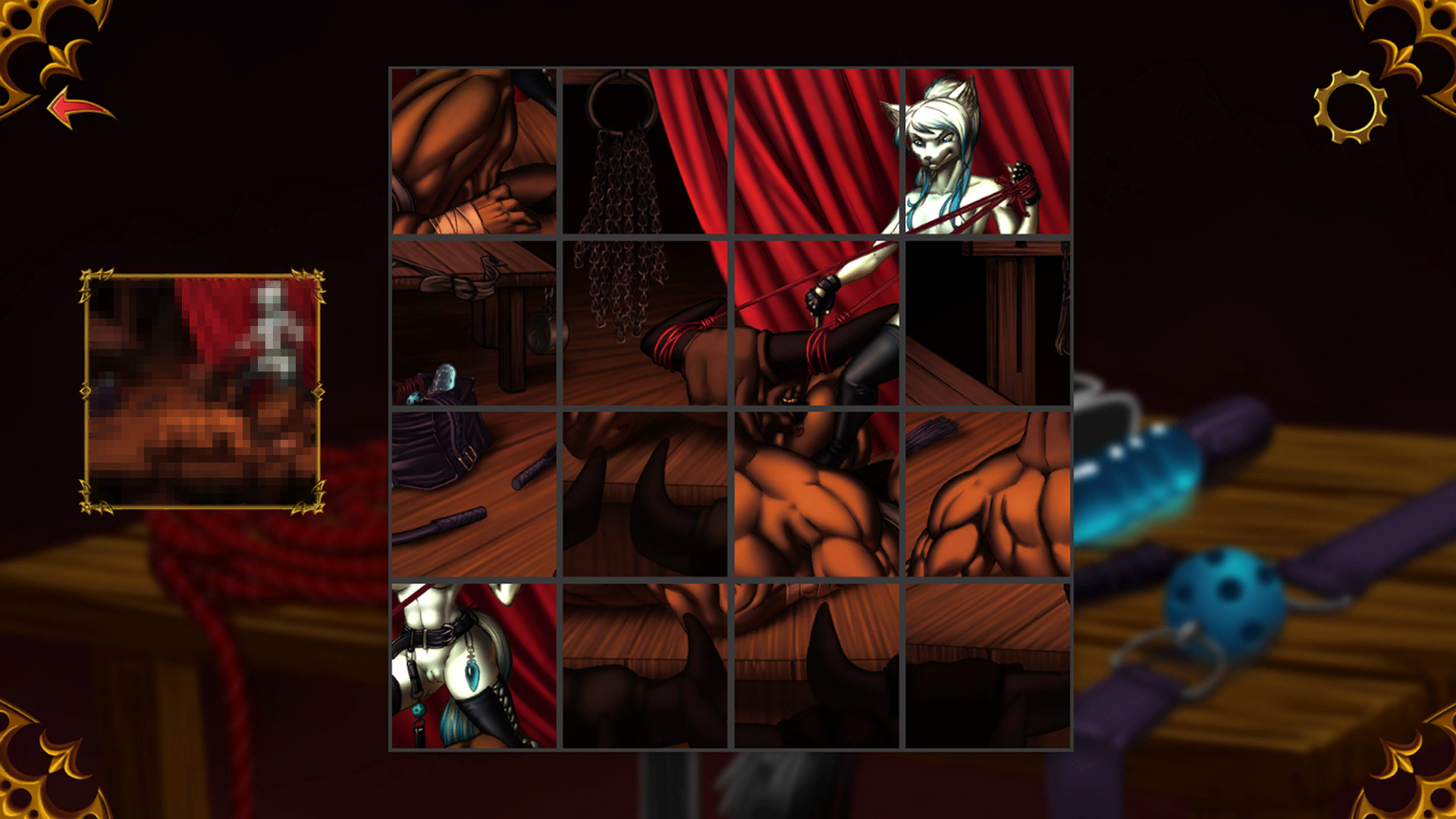 DominaTRIX - Hentai Storytelling Puzzle screenshot 7