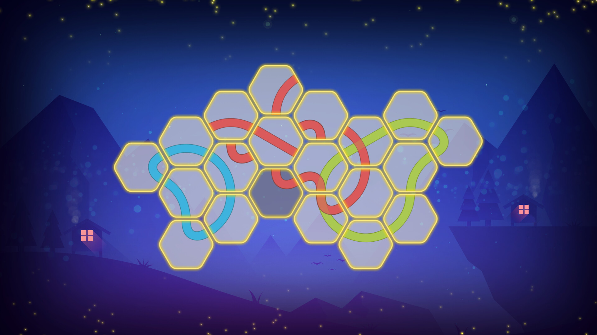 Puzzle - LINES AND KNOTS screenshot 2