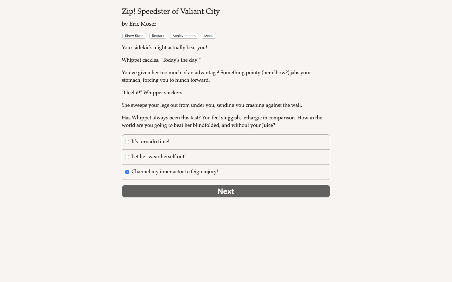 Zip! Speedster of Valiant City screenshot 4