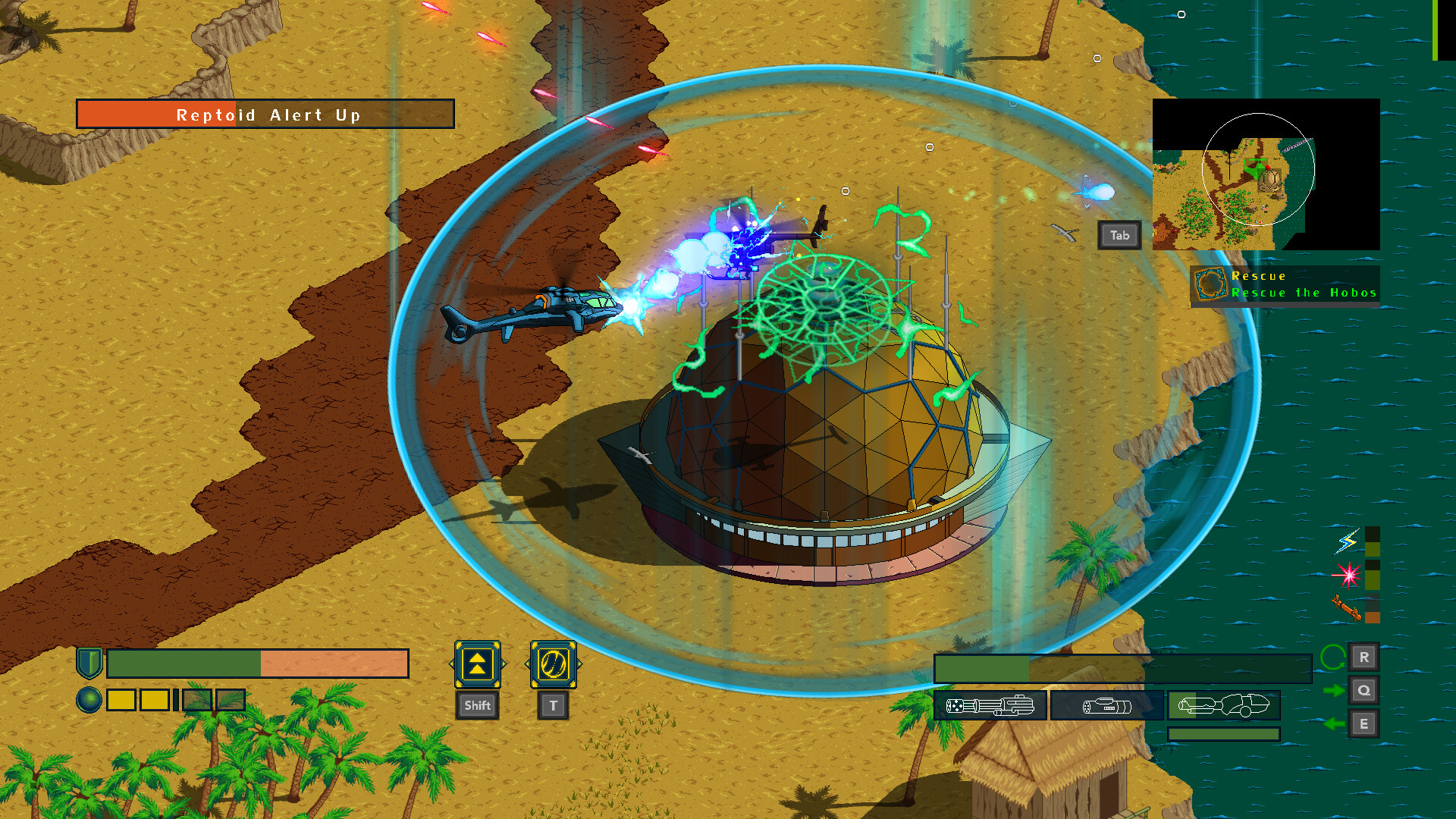 Megacopter: Blades of the Goddess screenshot 2