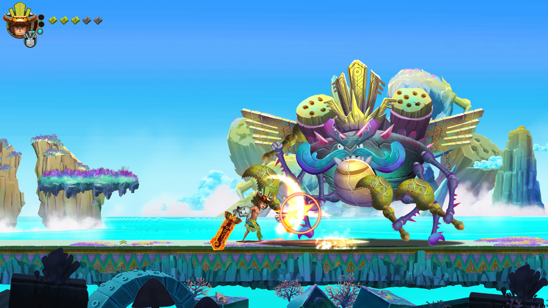 BOGs: Earth vs Sea screenshot 1