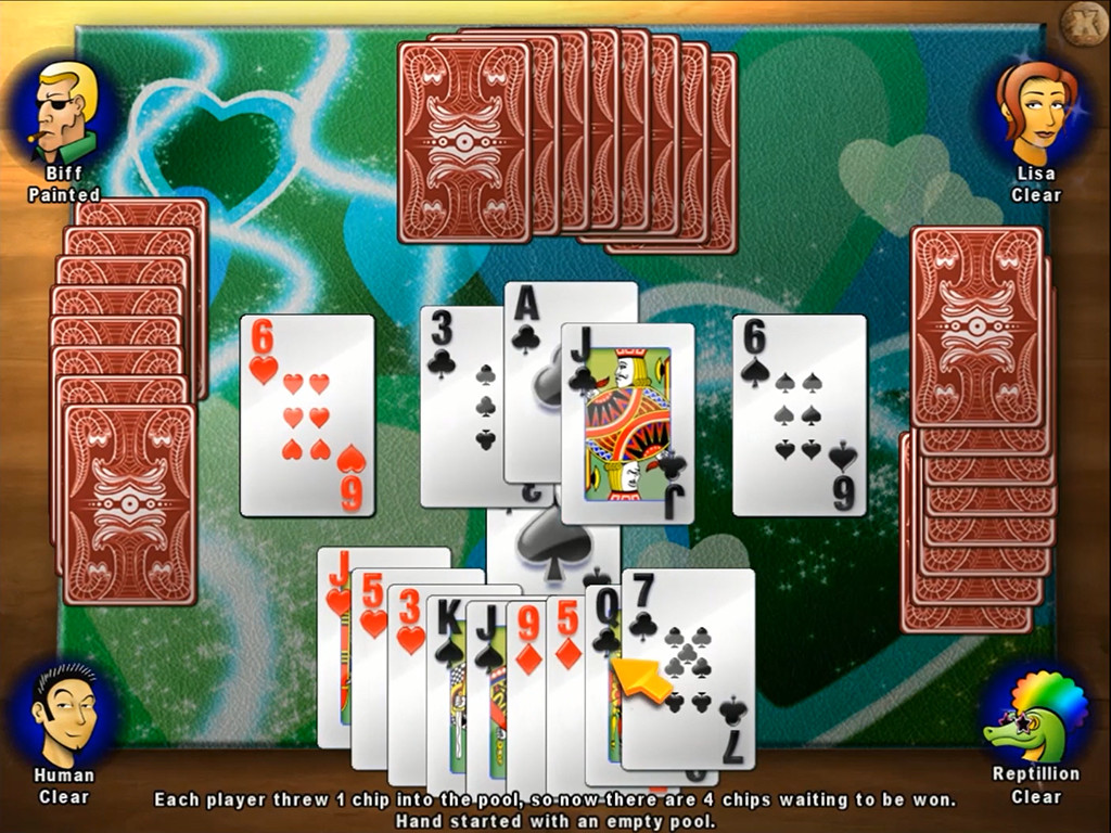Classic Card Game Hearts screenshot 4