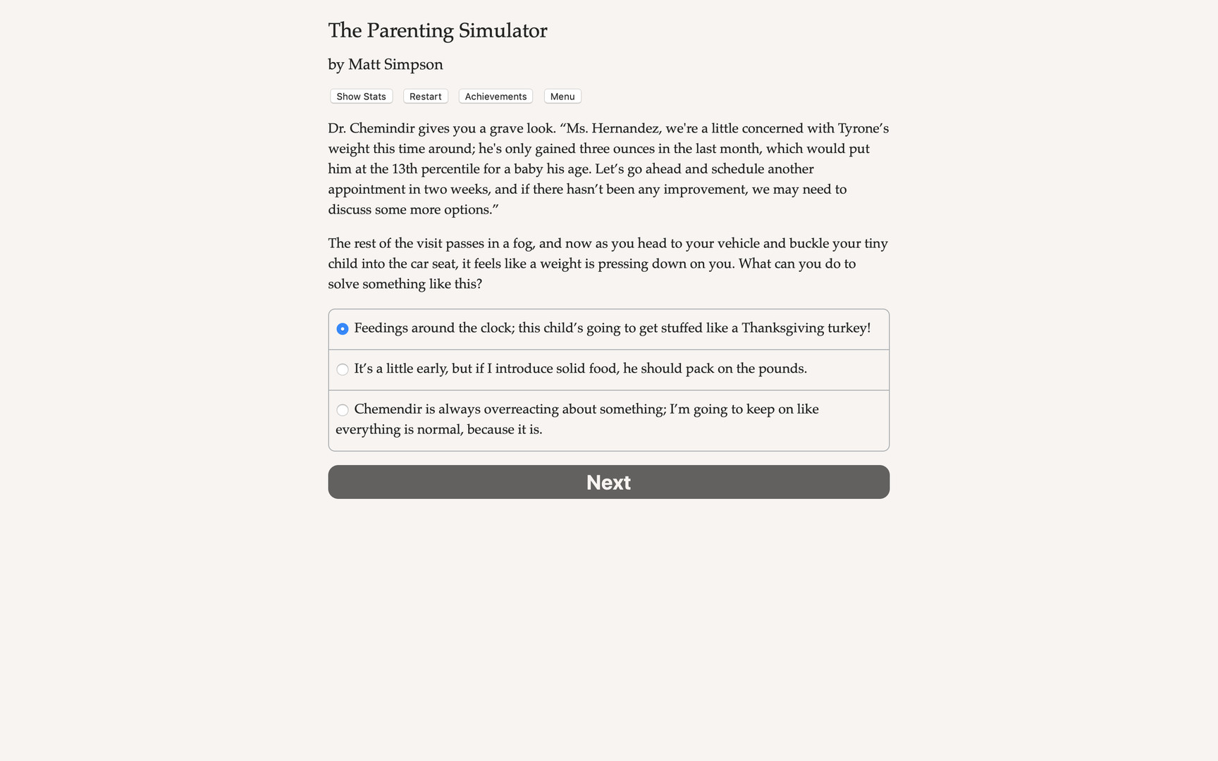 The Parenting Simulator screenshot 4