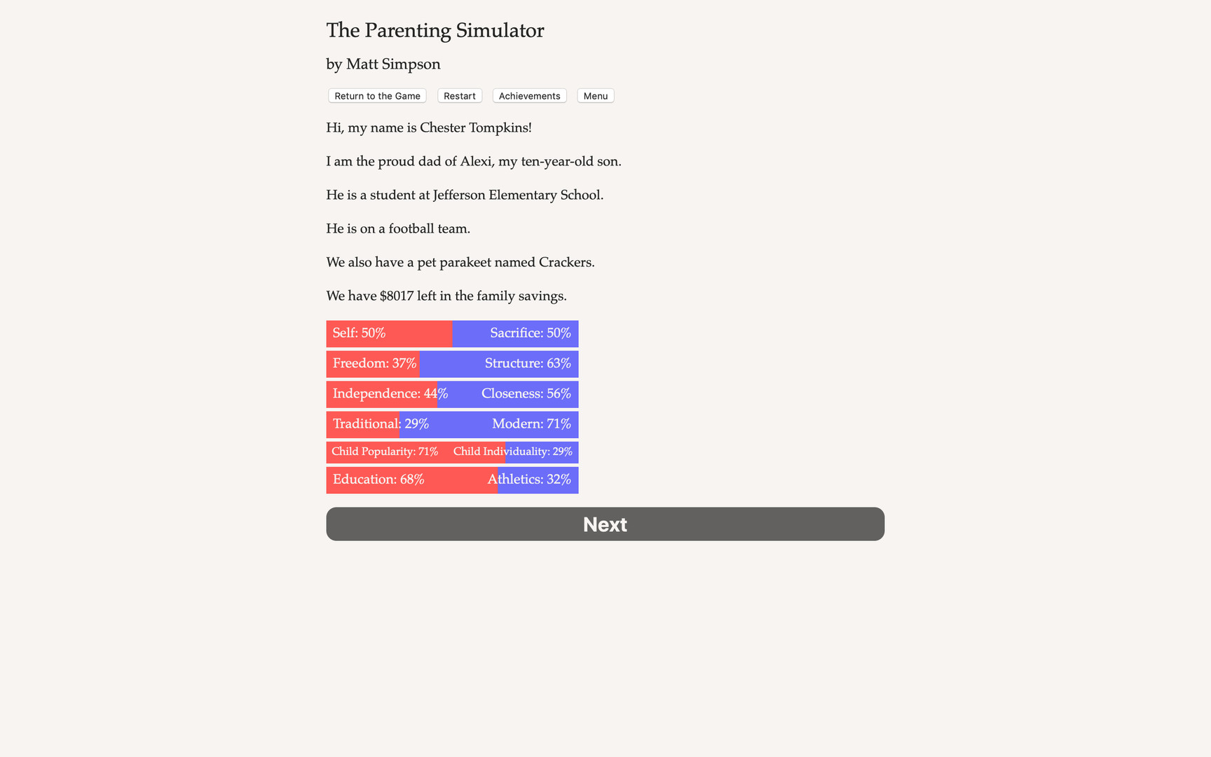 The Parenting Simulator screenshot 3