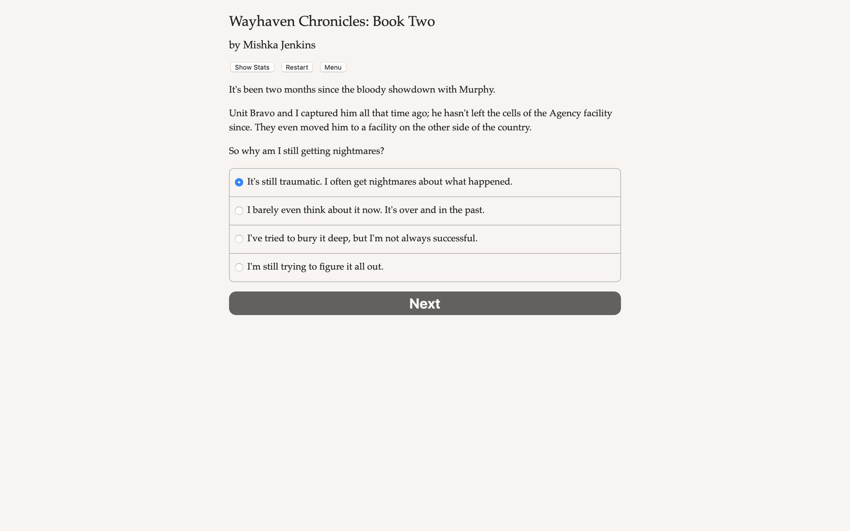 Wayhaven Chronicles: Book Two screenshot 1