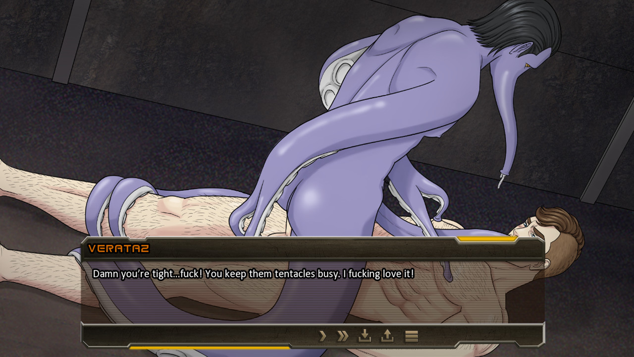Alpha Hole Prison - A Yaoi, Gay, Bara Visual Novel screenshot 3