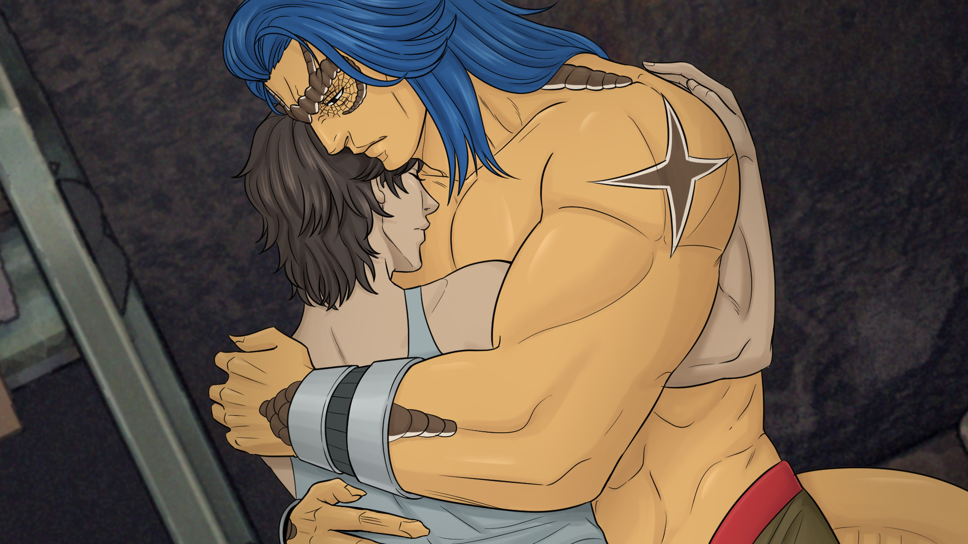 Alpha Hole Prison - A Yaoi, Gay, Bara Visual Novel screenshot 7