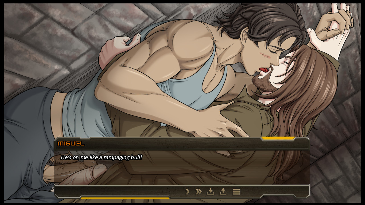 Alpha Hole Prison - A Yaoi, Gay, Bara Visual Novel screenshot 11
