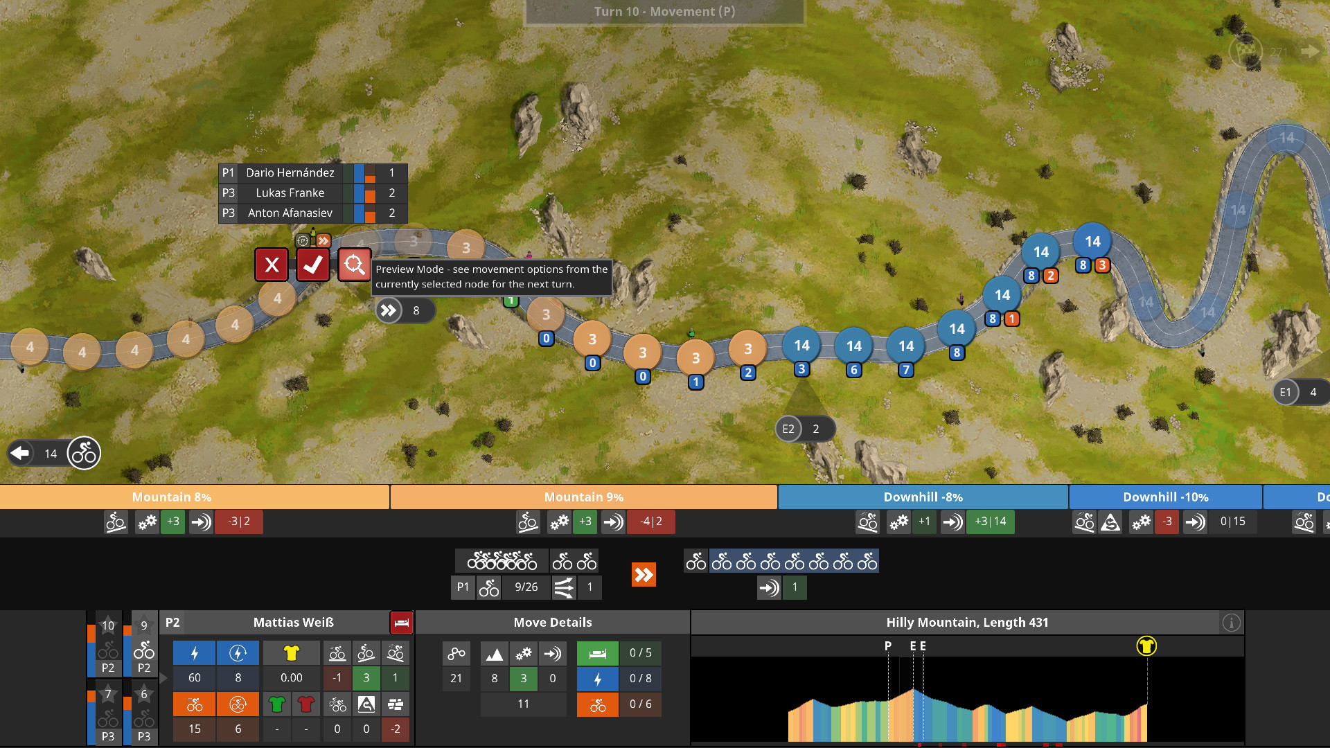 The Cyclist: Tactics screenshot 1