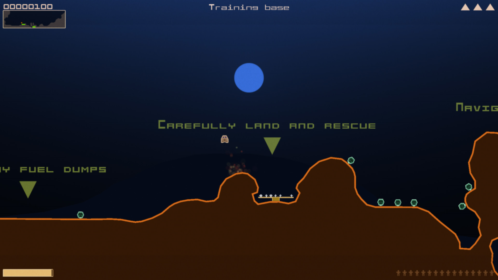 Terra Lander II - Rockslide Rescue screenshot 5